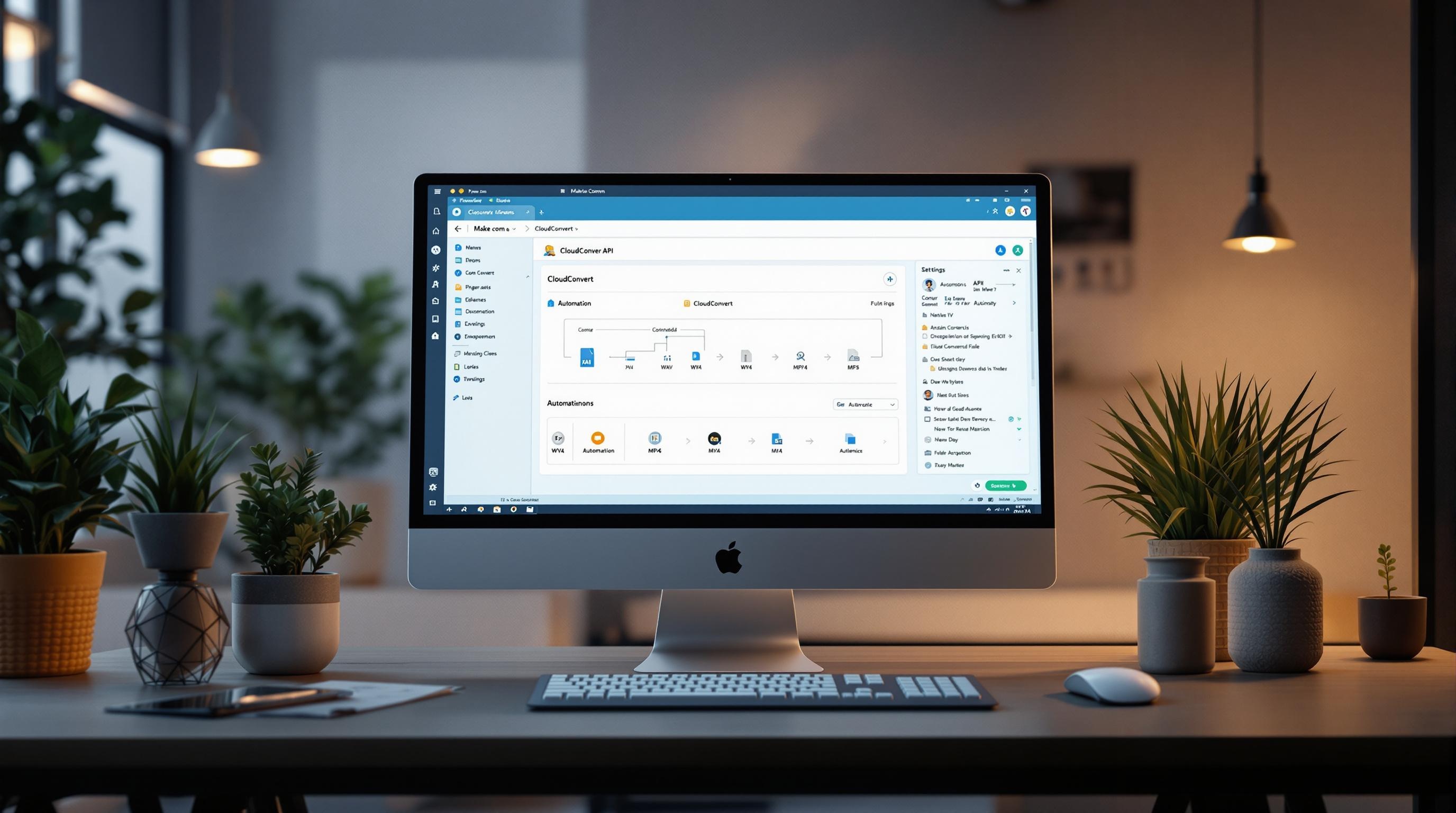 CloudConvert 소개 및 Make.com 설정 방법