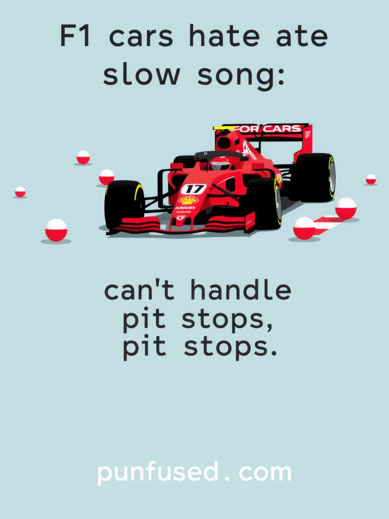 f1 puns