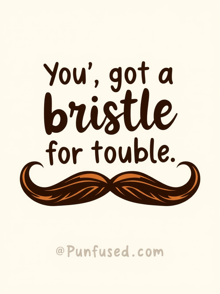 mustache puns