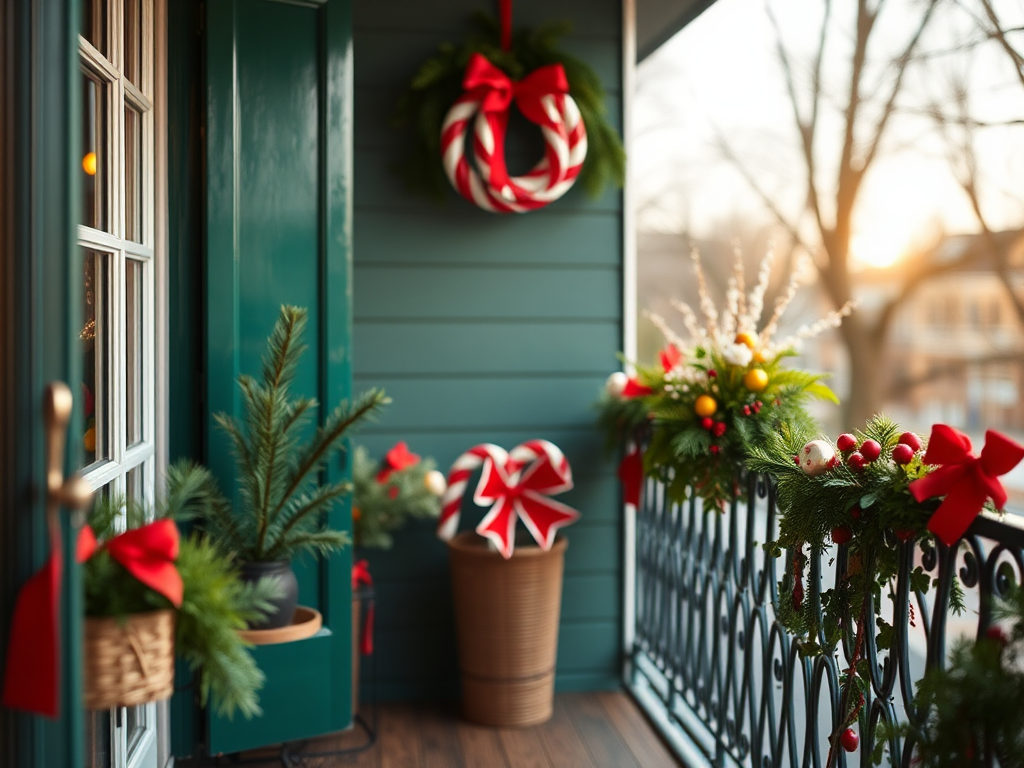 Image for Candy Cane Wreath: