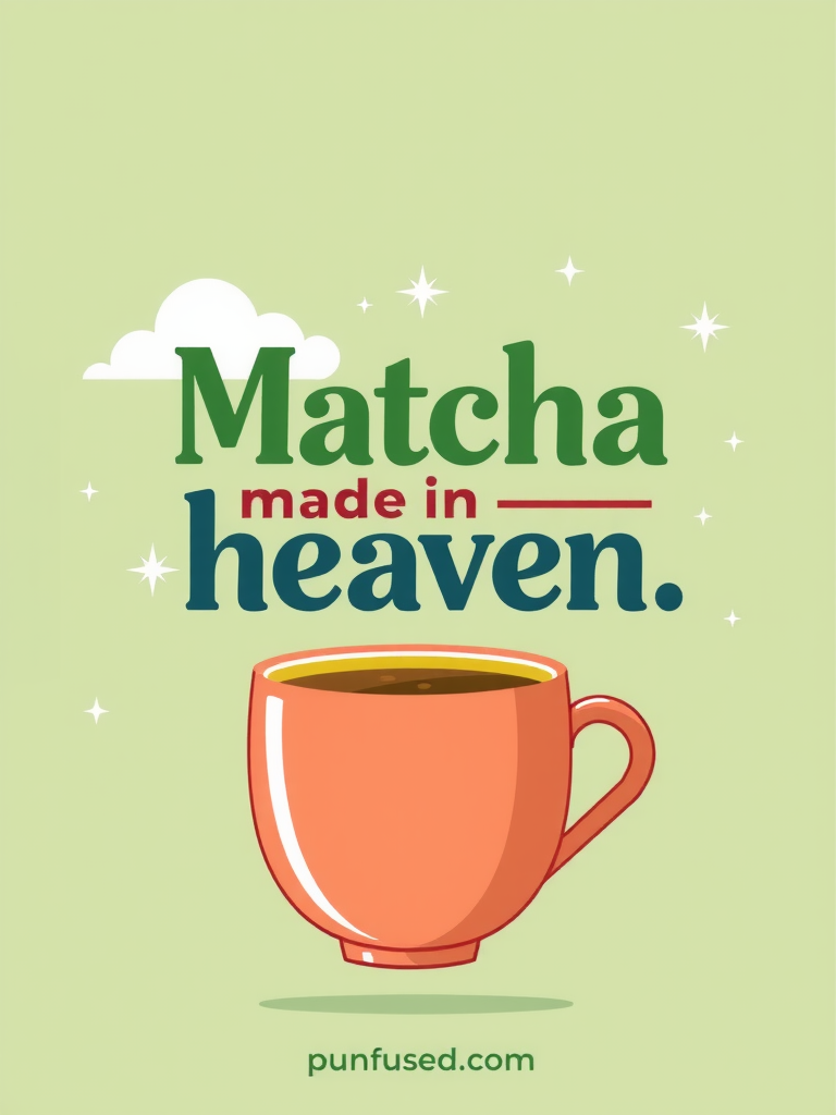 matcha puns