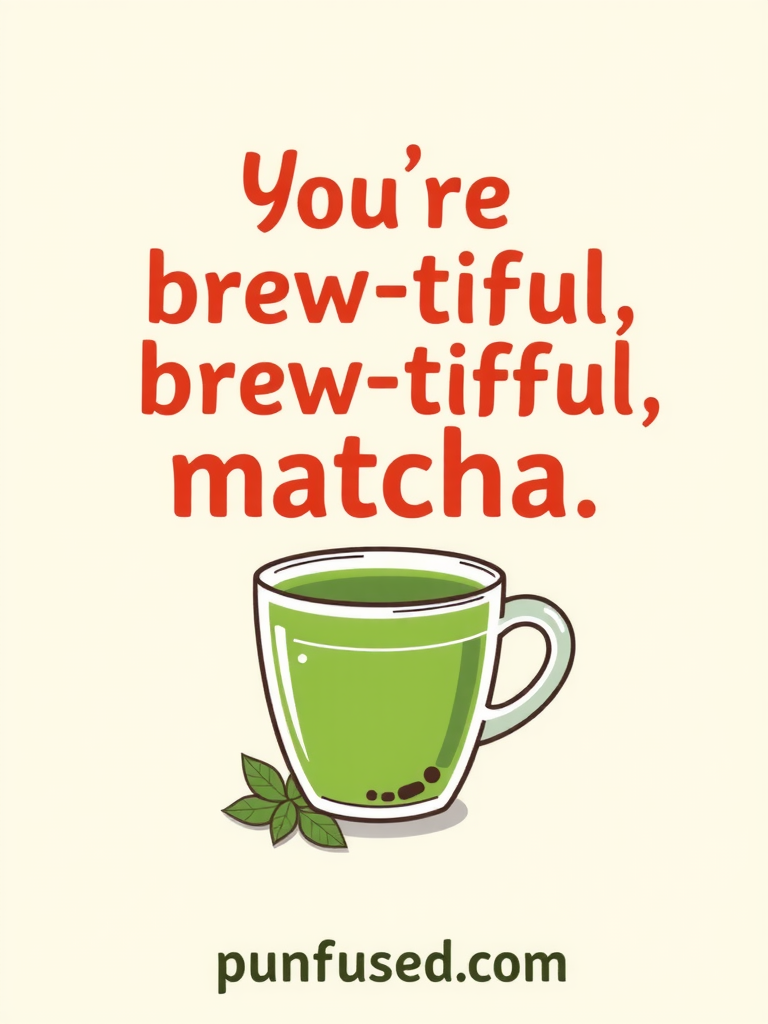 matcha puns