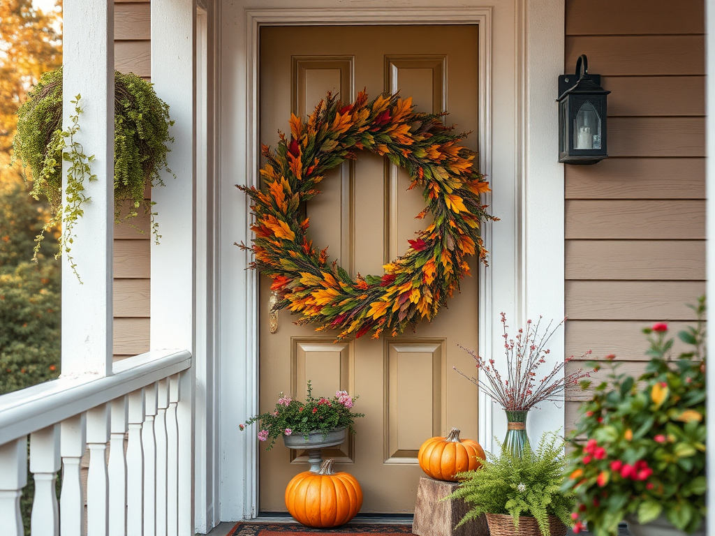 Image for Vintage Autumn Wreath: