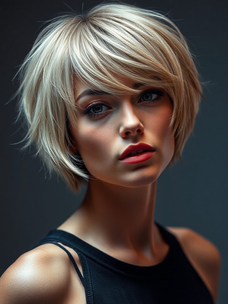 Short Layered Bob Haircuts