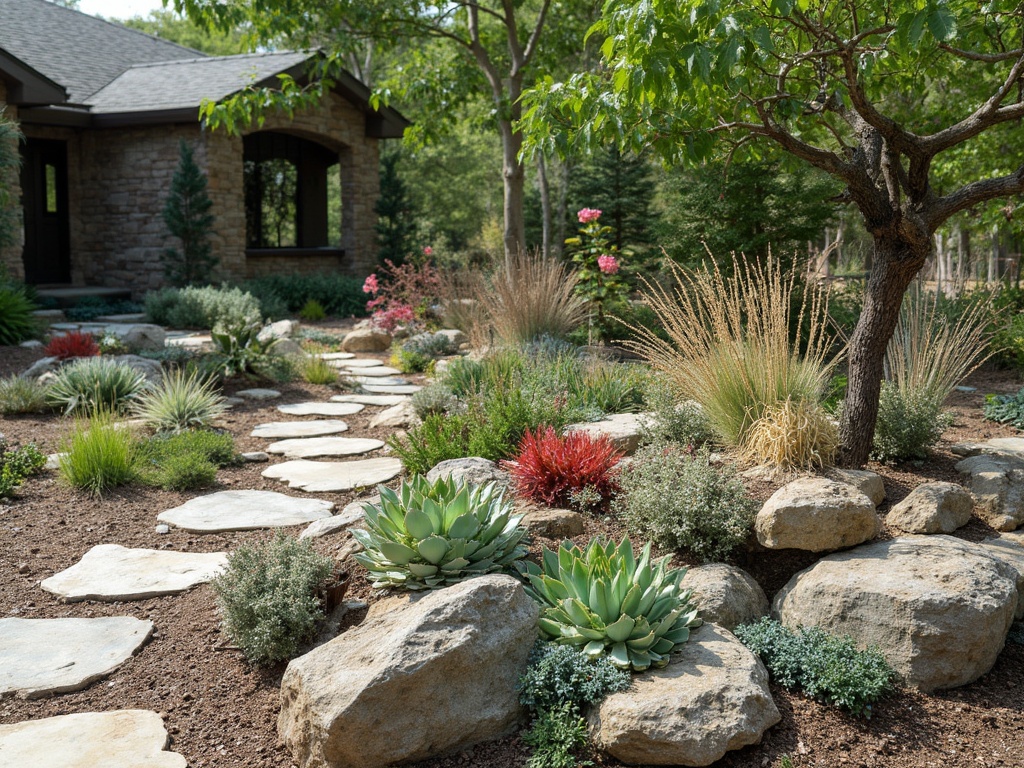 Rocky Succulent Garden