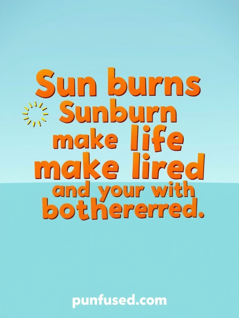 sun puns