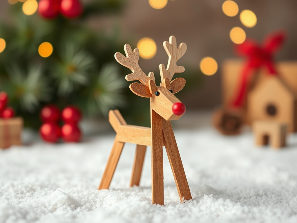 Image for Popsicle Stick Reindeer