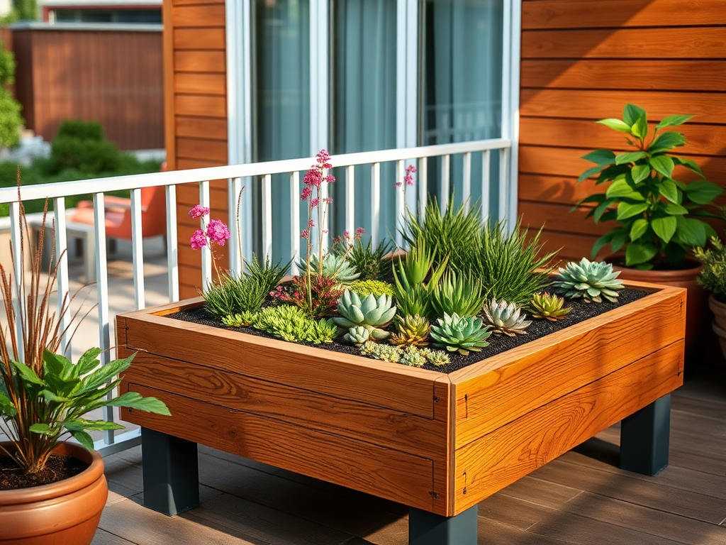 Image for Raised Succulent Garden: