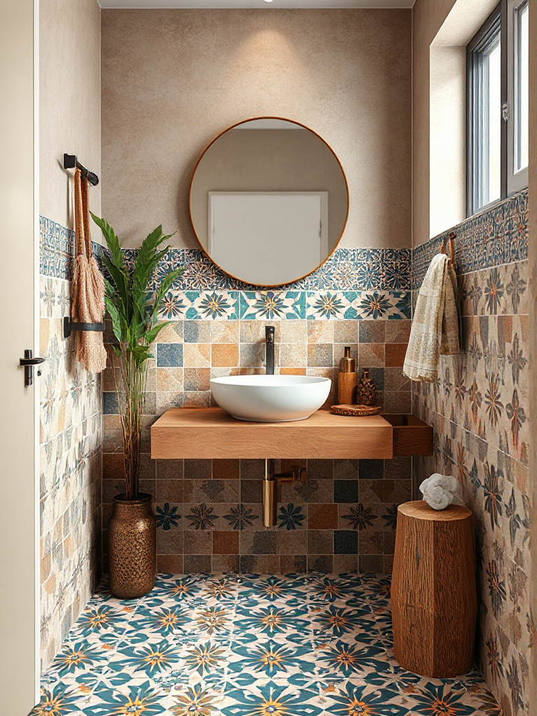 Boho Bathroom Sink Ideas