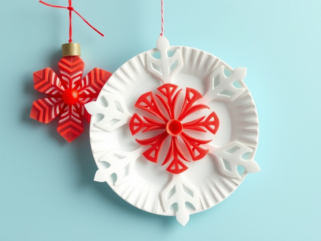 Image for Paper Plate Snowflakes