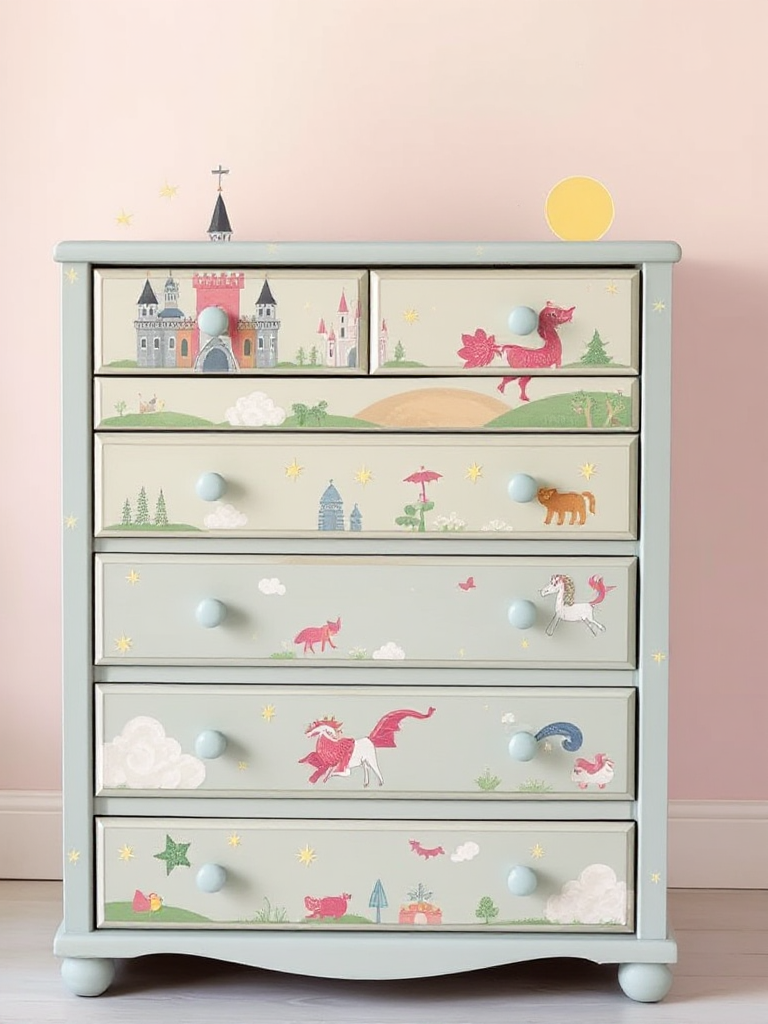 Whimsical Painted Furniture