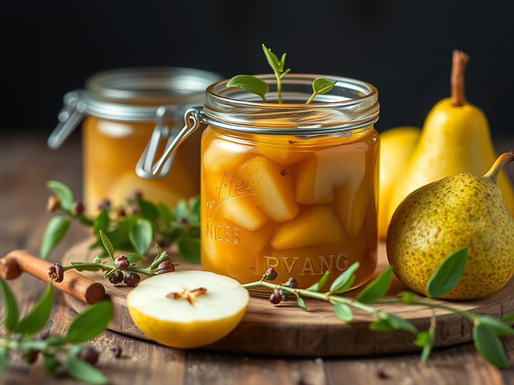 Image for Pear Thyme Preserves: