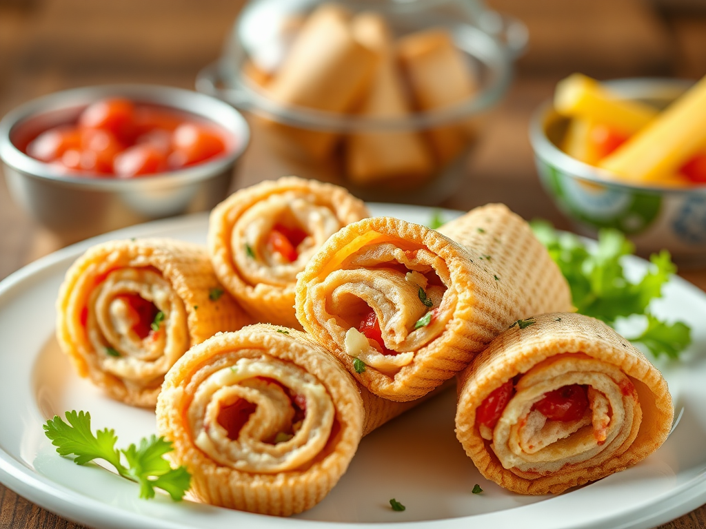 Image for Turkey and Cheese Pinwheels