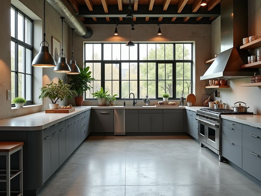 Revamp Your Cooking Space: Industrial Chic Kitchen Inspiration