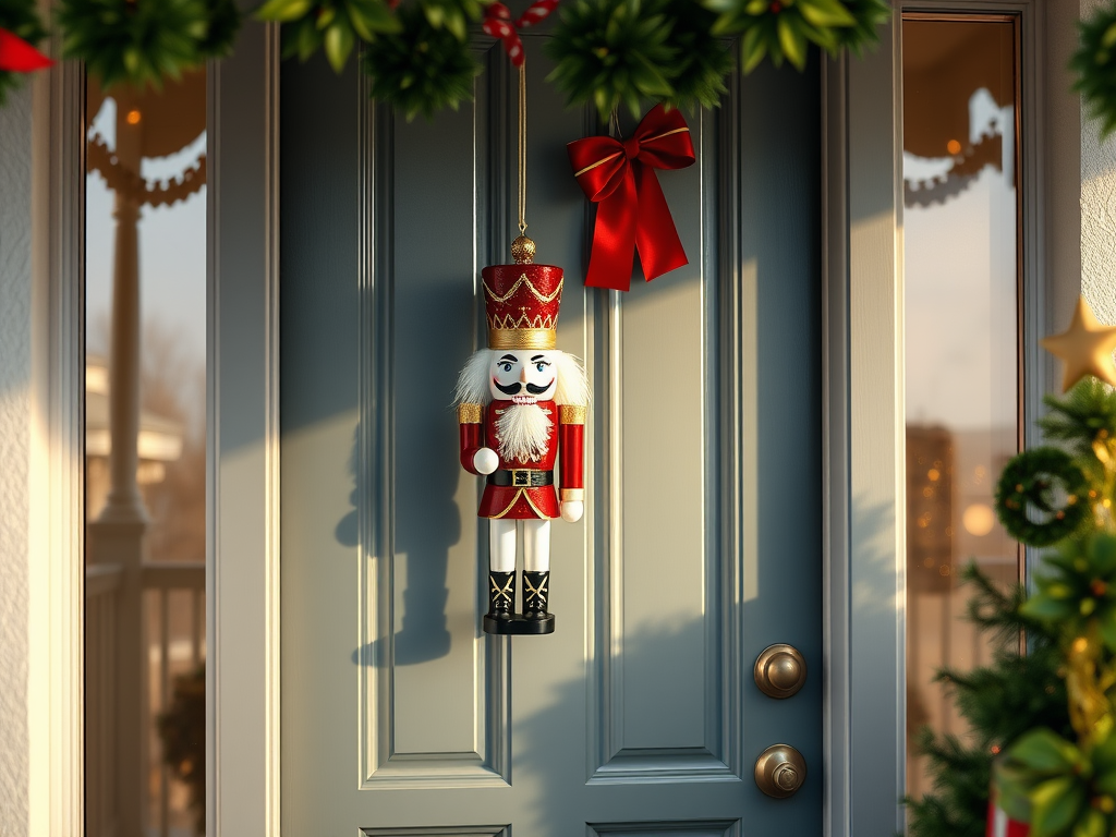 Image for Nutcracker Door Hanger: