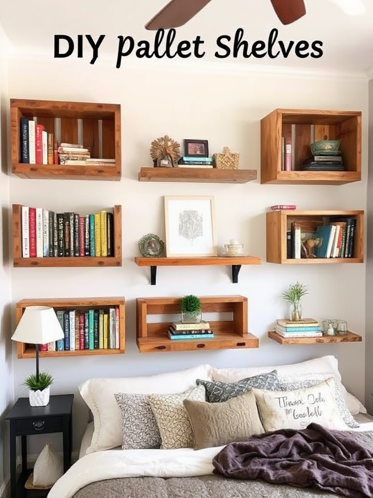 Bedroom Bookshelves Ideas