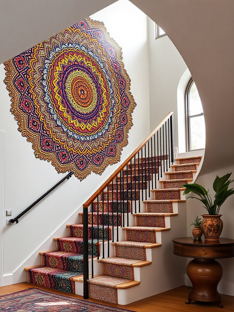 Boho Staircase Ideas