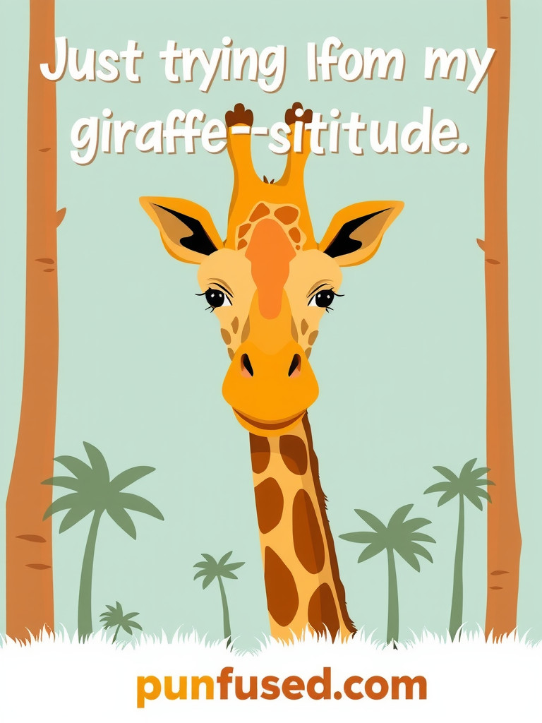 giraffe puns