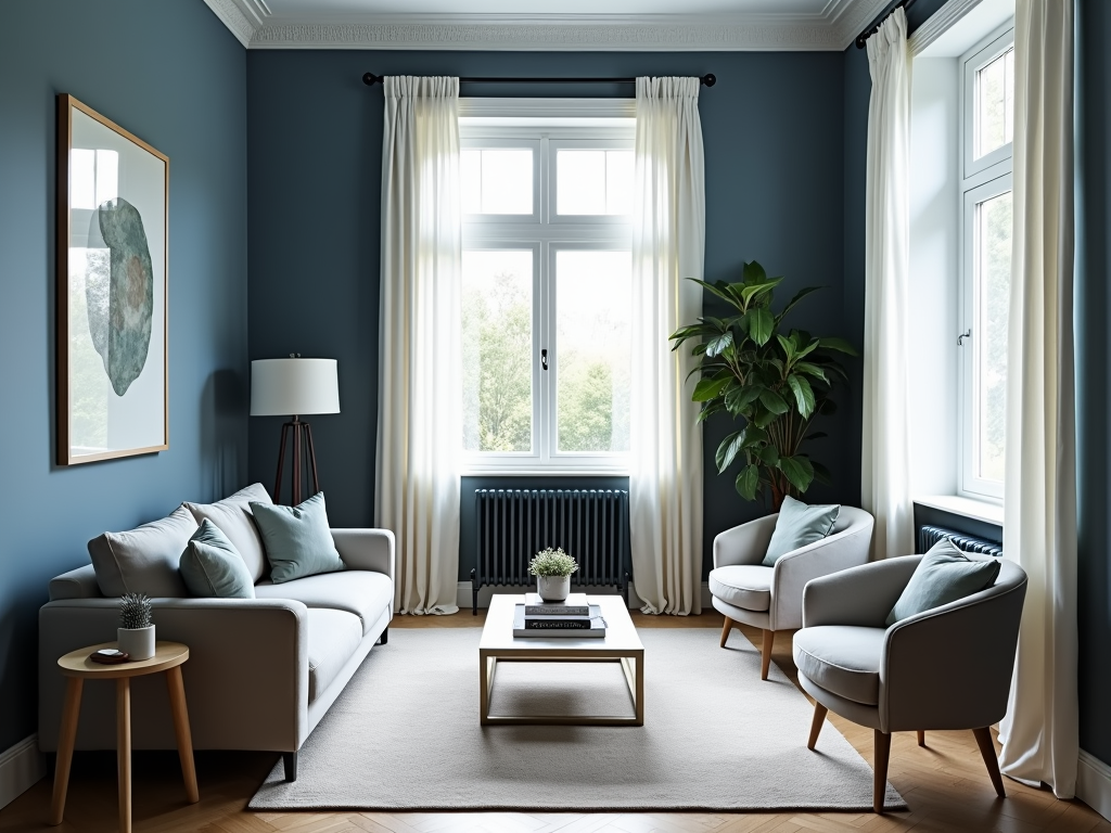 Transform Your Space with Cool Slate Blue!