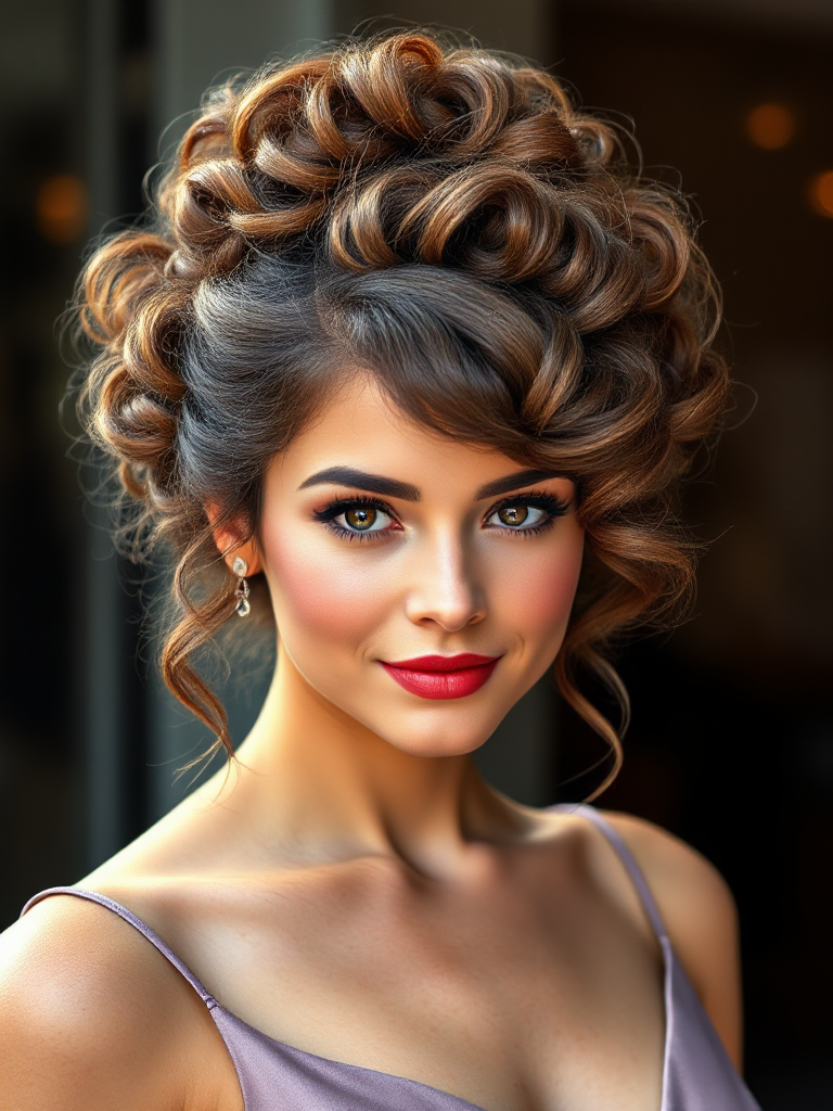 Elegant Updo for Long Hair