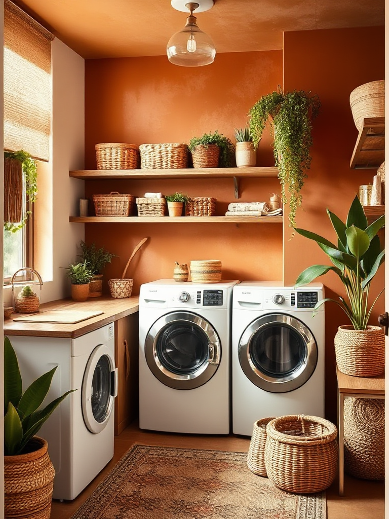 Boho Laundry Room Ideas