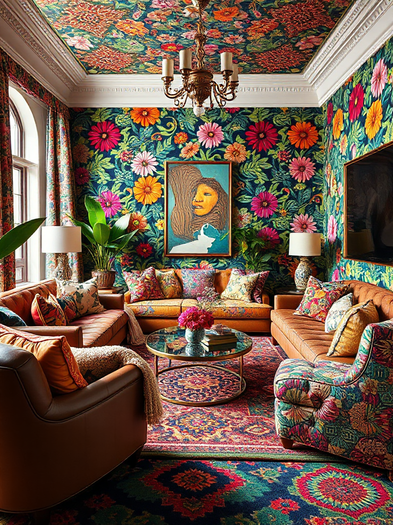 Maximalist Living Room Ideas