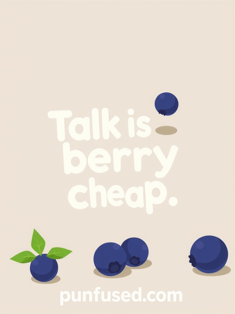 blueberry puns