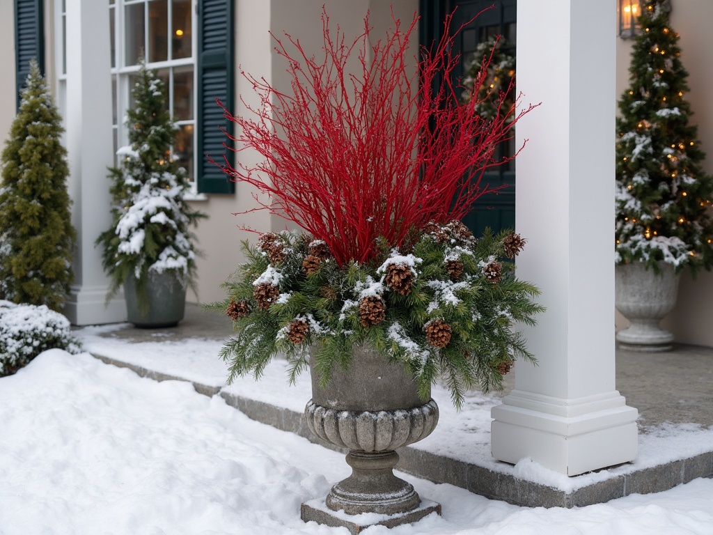 Red Twig Dogwood Planter Image