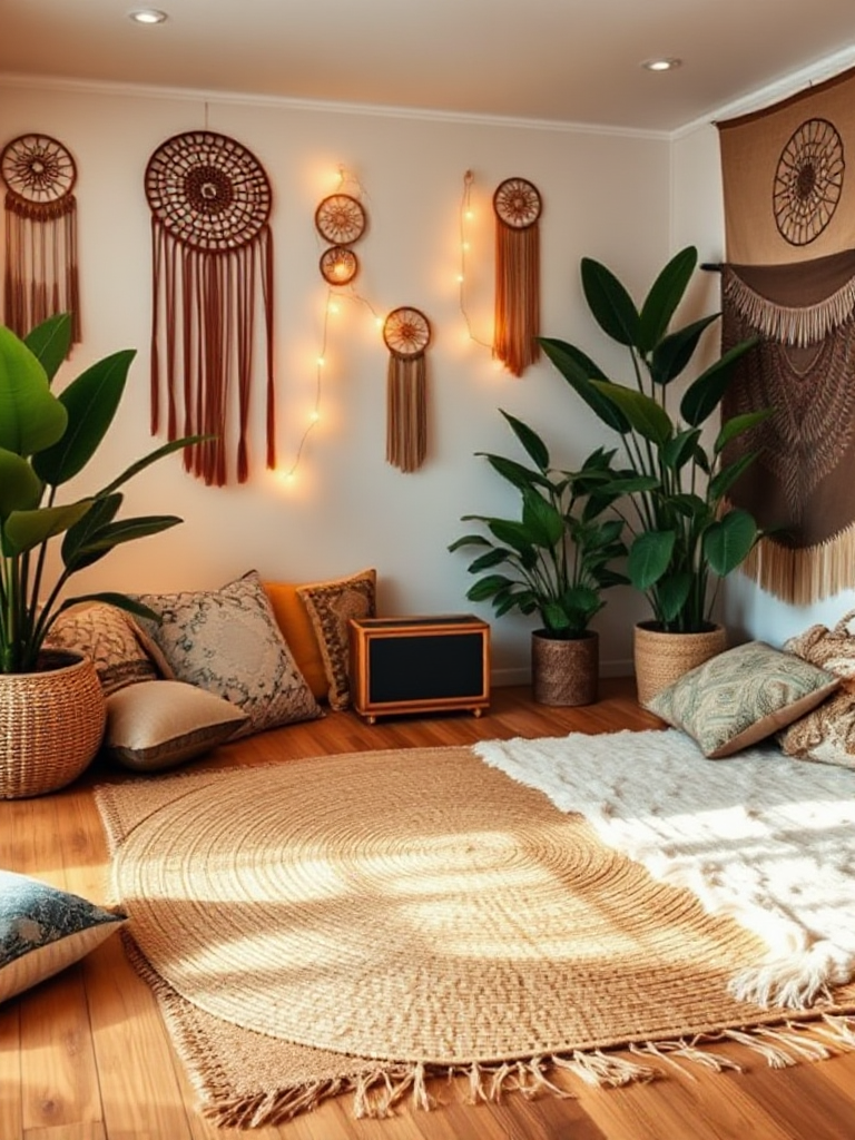 Boho Yoga Room Ideas