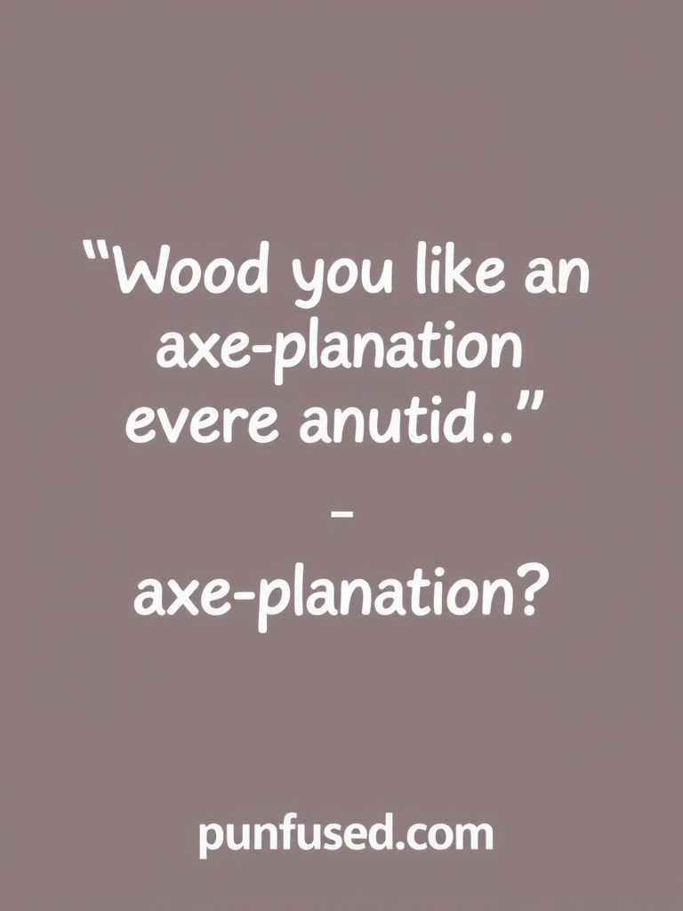 axe puns