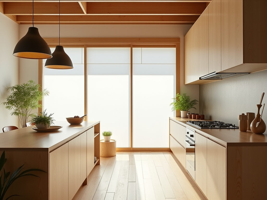 Serene Japanese Minimalist Kitchen Inspiration