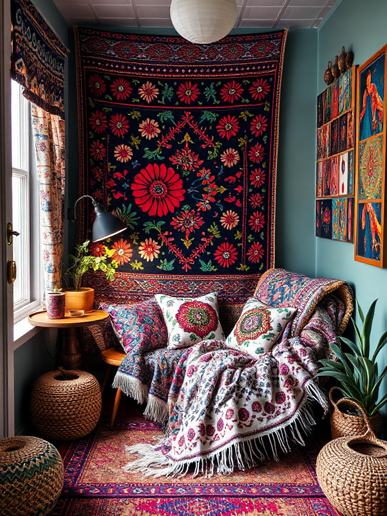 Boho Reading Nook