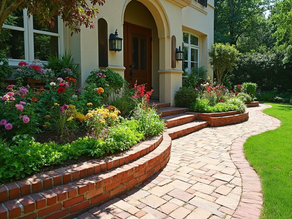 Edging with Bricks