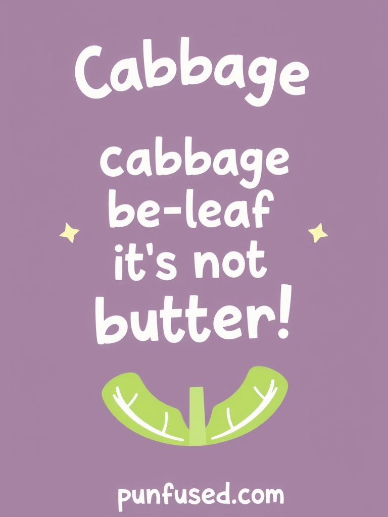 cabbage puns