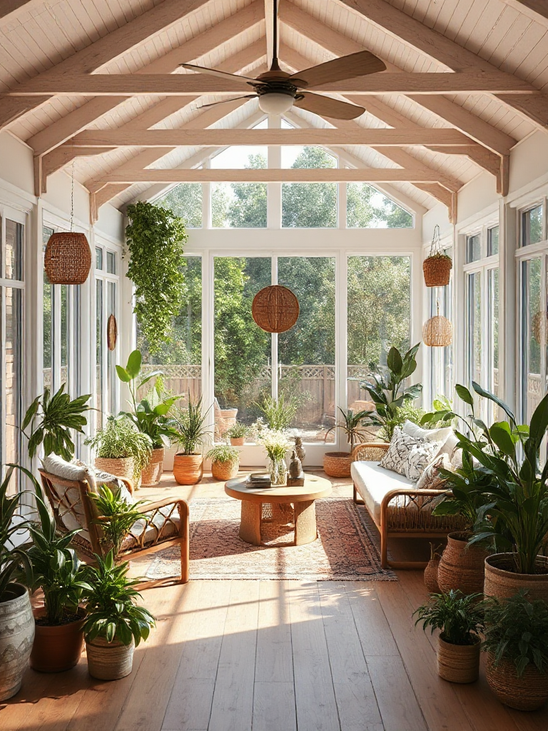 Boho Sunroom Ideas