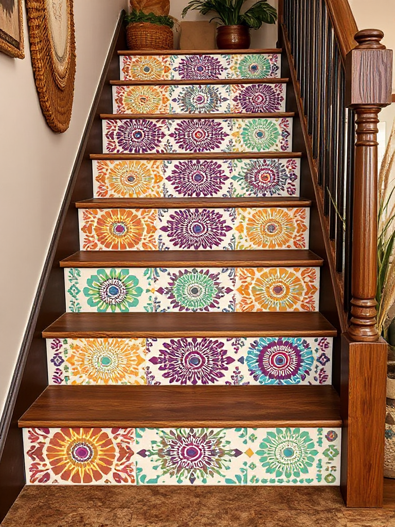 Boho Staircase Ideas