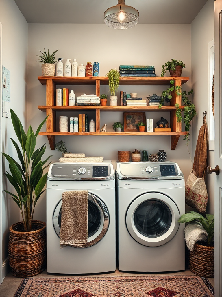 Boho Laundry Room Ideas