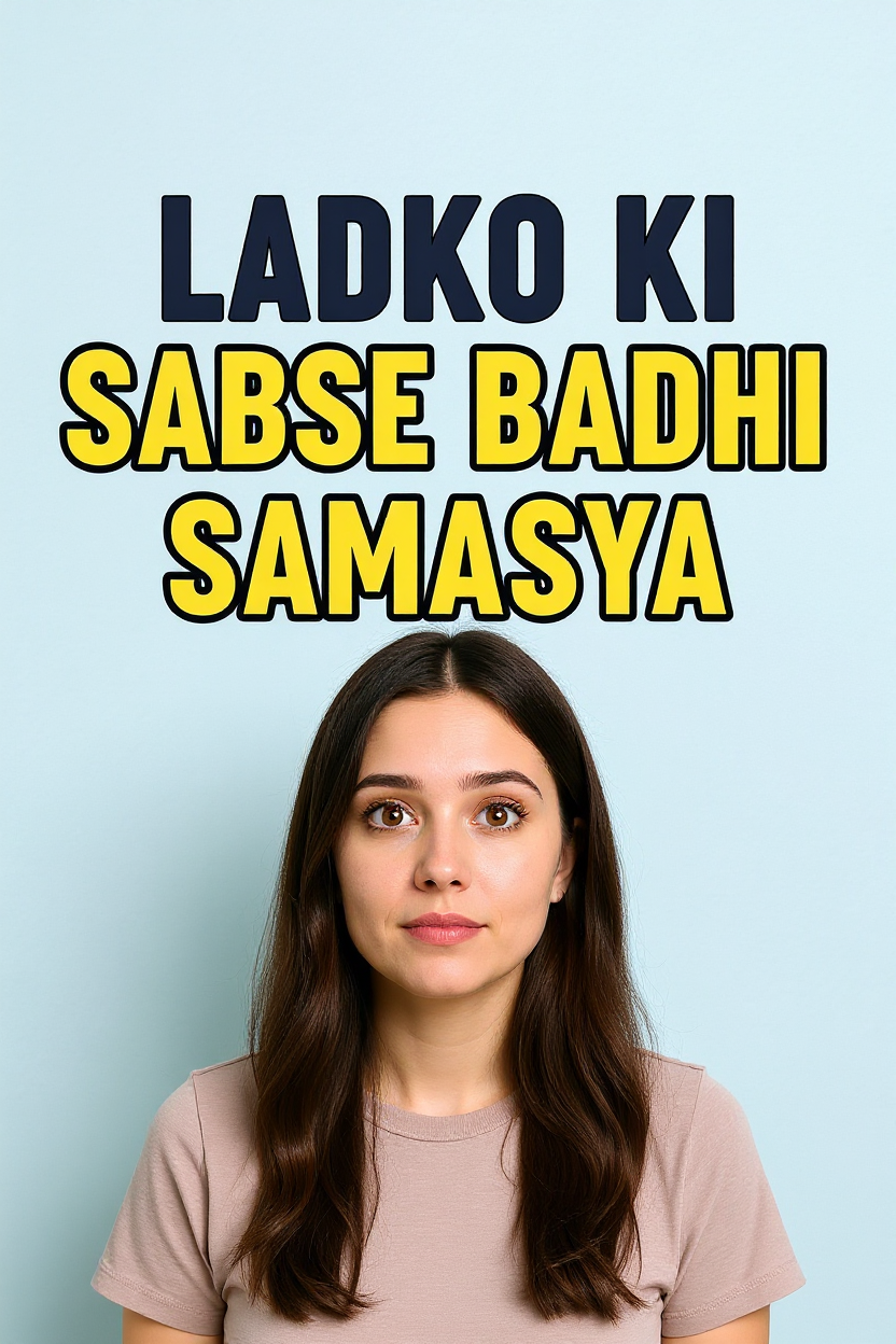 Ladko ki sabse badhi samasya