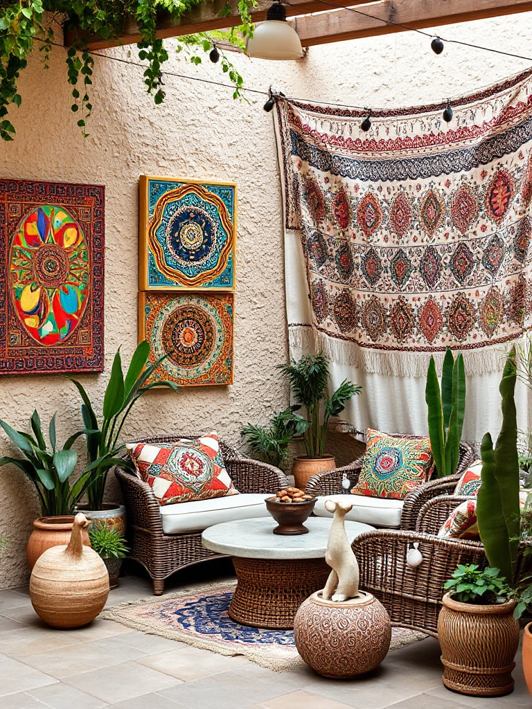 Boho Patio Decor Ideas