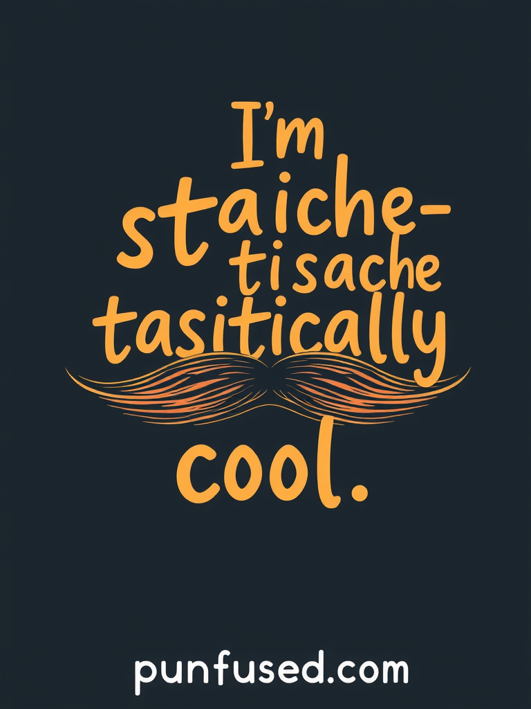 mustache puns