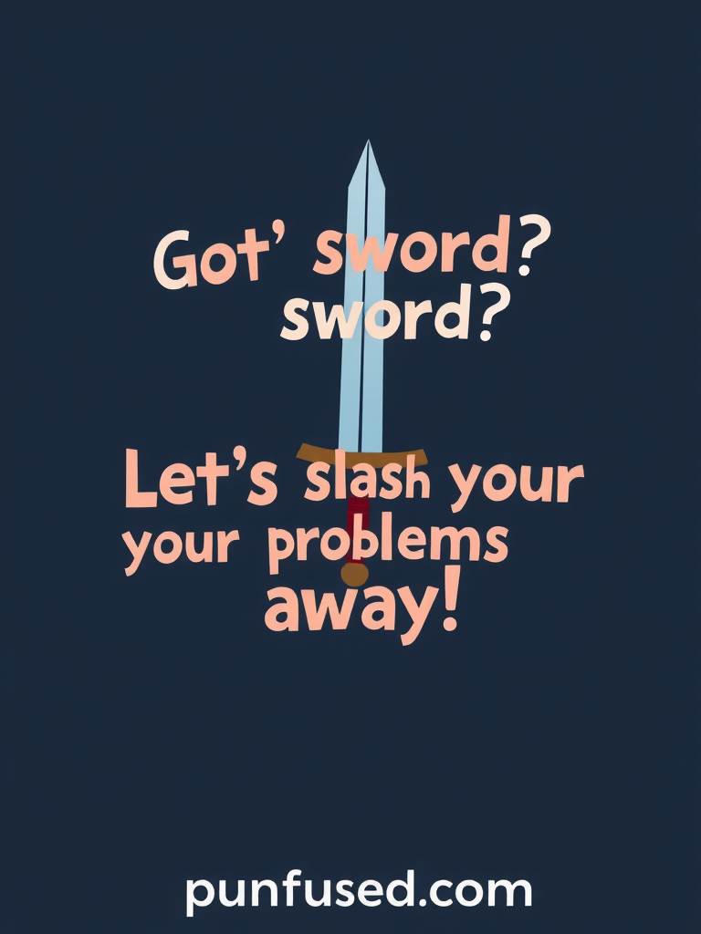 sword puns