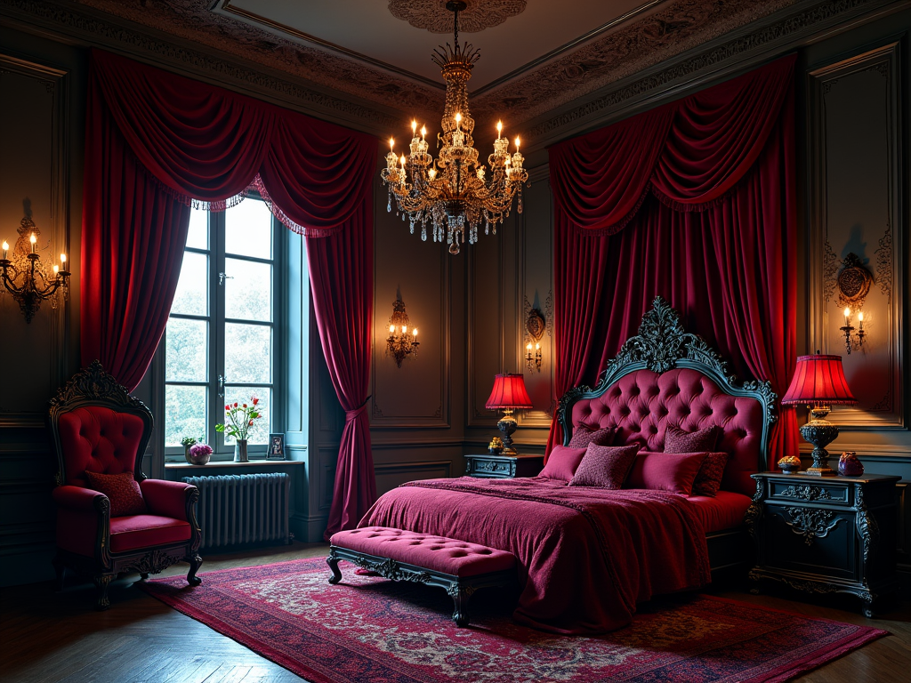 Transform Your Space: 12 Dark Gothic Bedroom Inspirations