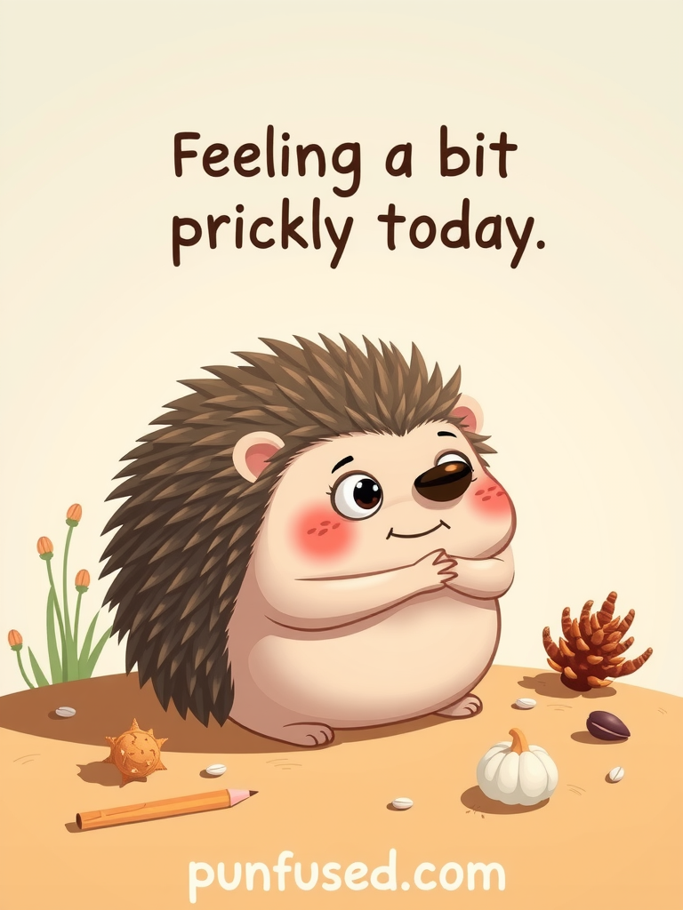 hedgehog puns