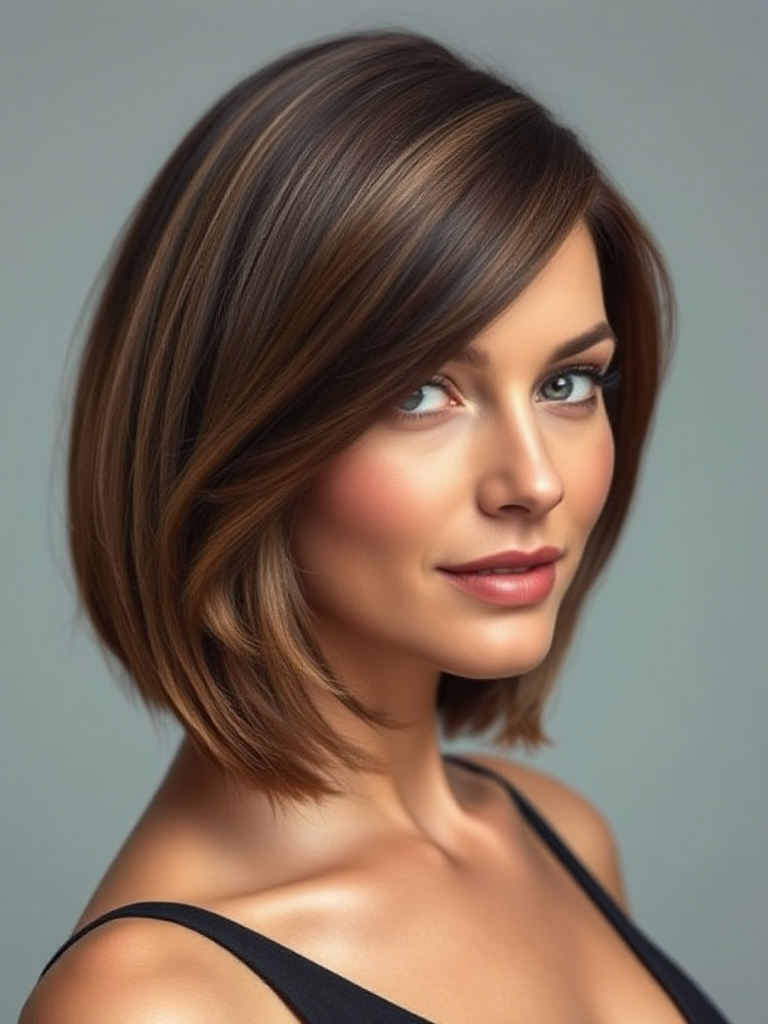 Shoulder-Length Hair with Layers