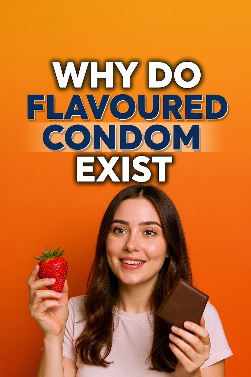 Why do flavoured condom exist