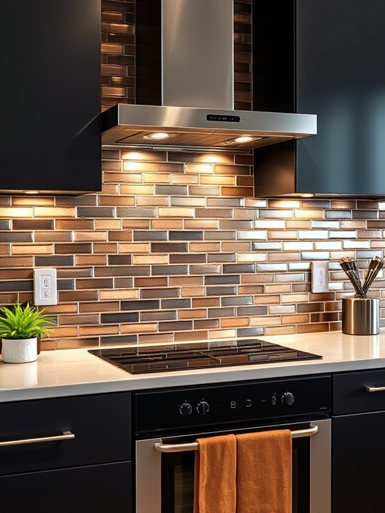 Backsplash Ideas For Dark Cabinet Kitchen