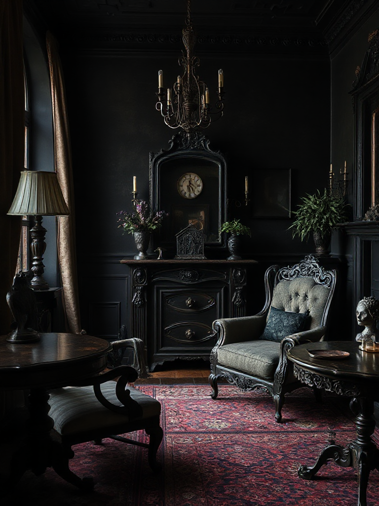 Gothic decor ideas for a moody stylish home