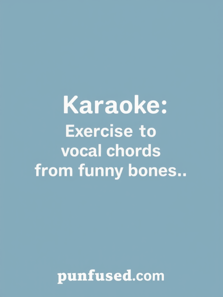 karaoke puns