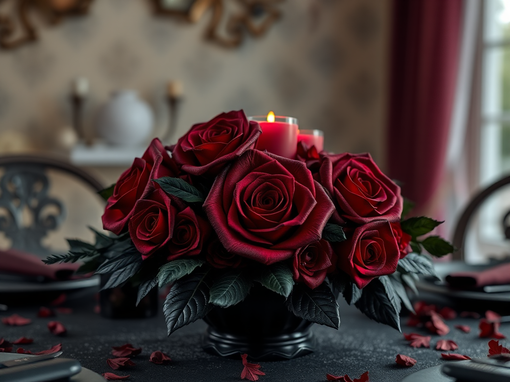 Image for Gothic Rose Centerpiece