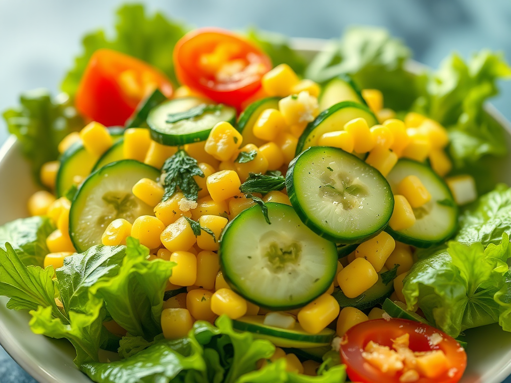 Image for Cucumber Corn Salad